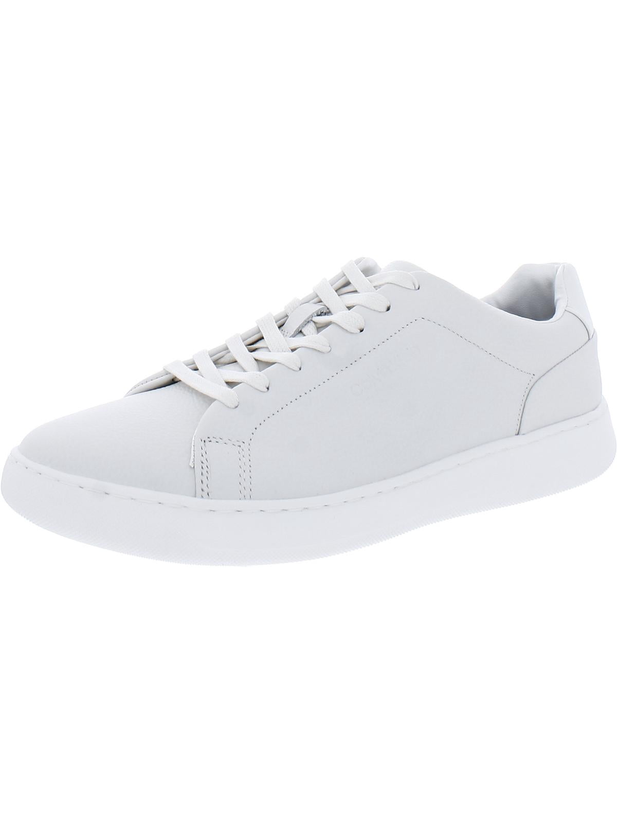 Calvin Klein Mens Falconi Leather Lifestyle Casual and Fashion Sneakers