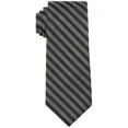 thumbnail image 1 of Calvin Klein Mens Heathered Striped Ties, Gray, 1 of 1