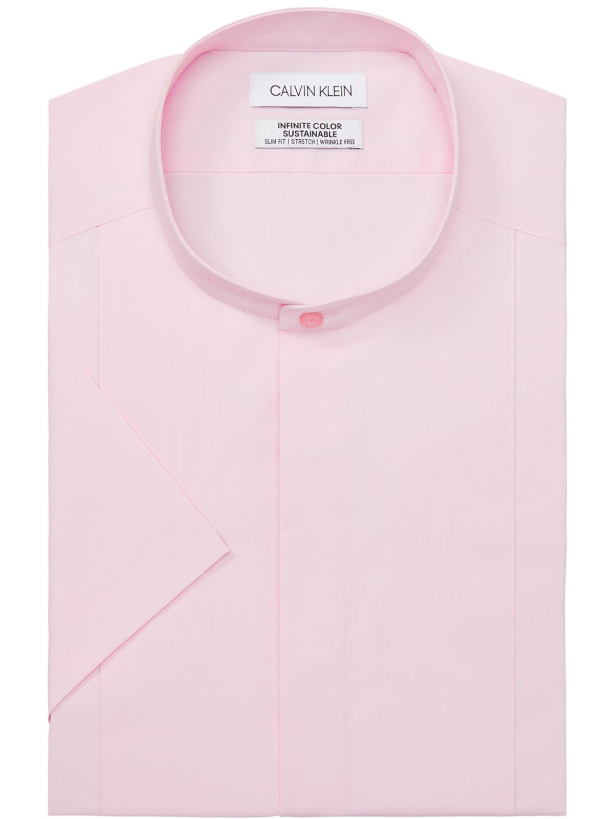 Calvin Klein Mens Infinite Collar Slim Fit Dress Shirt Walmart