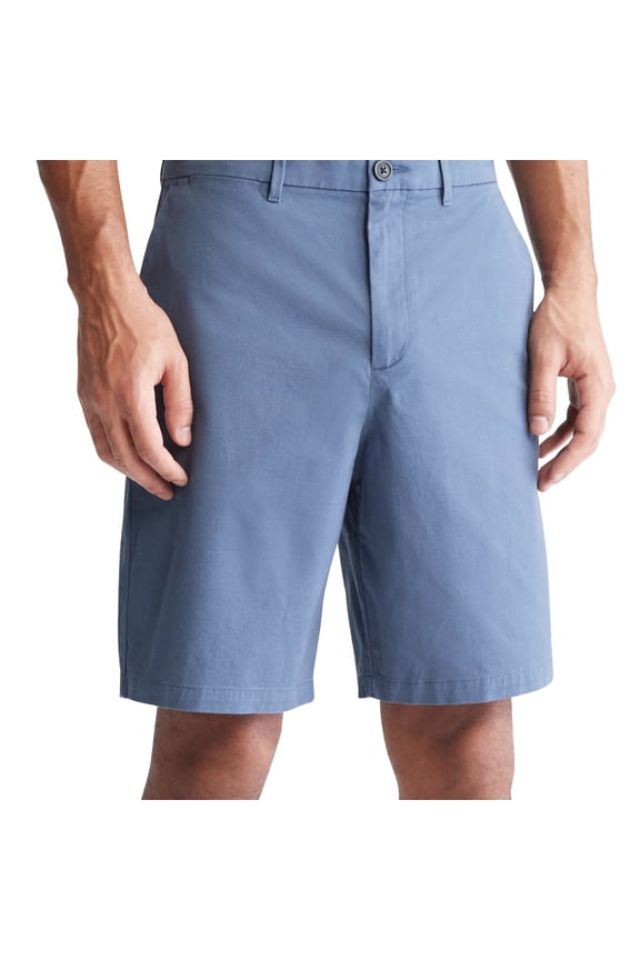 Mens Infinite Flex Casual Chino Shorts, Blue, 33