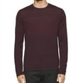 thumbnail image 1 of Calvin Klein Mens Jagged-Striped Pullover Sweater, Red, XX-Large, 1 of 2