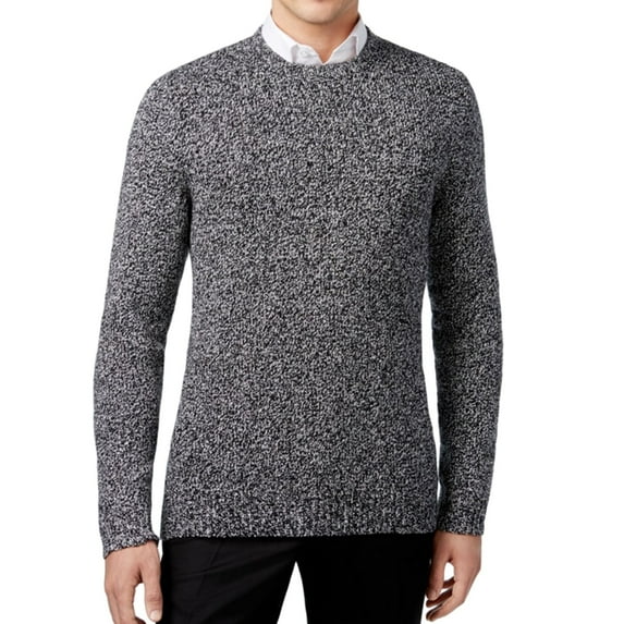 Calvin Klein Mens Knit Boucle Pullover Sweater, Multicoloured, X-Large