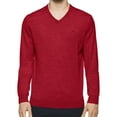 thumbnail image 1 of Calvin Klein Mens Knit Pullover Sweater, Red, XX-Large, 1 of 2