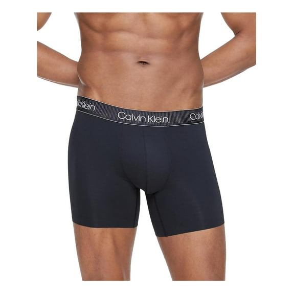 Calvin Klein Mens Microfiber Mesh Contour Boxer Briefs
