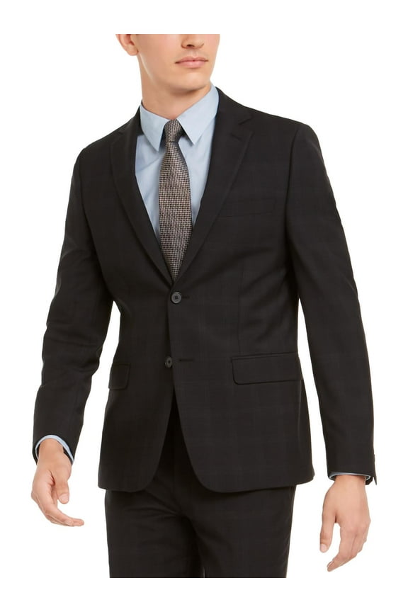 Mens Milo Wool Blend Skinny Fit Two-Button Blazer