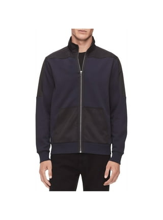 Calvin klein men's zip up sweater discount