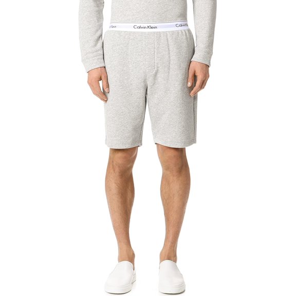 Calvin Klein Mens Modern Cotton Lounge Short, Gray, Medium.