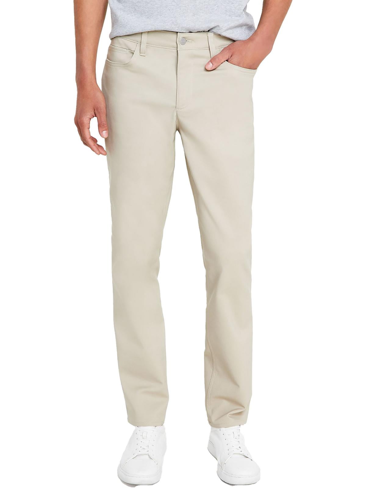 Calvin Klein Mens Move 365 Stretch Slim Fit Trouser Pants Walmart