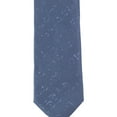 thumbnail image 1 of Calvin Klein Mens Patterned Self-tied Necktie, Blue, One Size, 1 of 1