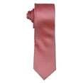 thumbnail image 1 of Calvin Klein Mens Pop Unsolid Solid Silk Business Neck Tie Red O/S, 1 of 1