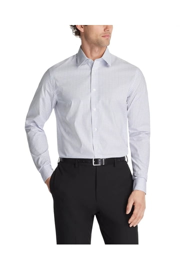 fitted lace wedding dress Amazon.com: Calvin Klein Men's Dress Shirts Slim Fit Non Iron Solid, Black,  14