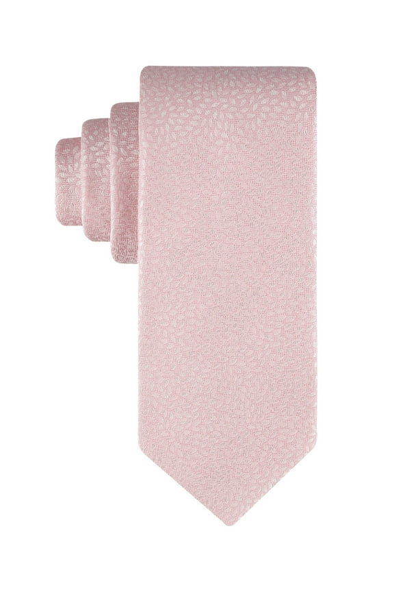 Mens Classic fit Tie Necktie One Size Pink Bonnie Floral