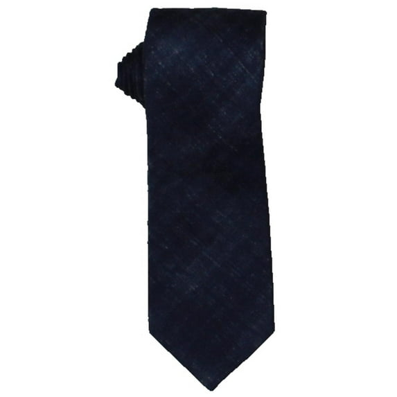 Calvin Klein Mens Silk Blend Etched Neck Tie