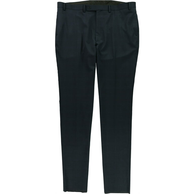 Calvin Klein Mens Slim Fit Dress Pants Slacks Blue 35W x