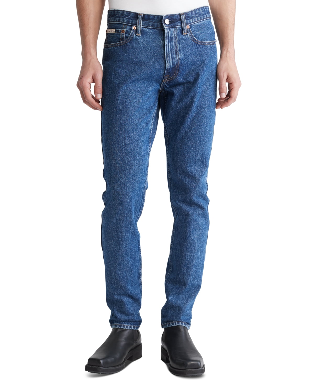 Calvin Klein Mens Slim-Fit Jeans Pacifico Blue 31 x 32 - Walmart.com