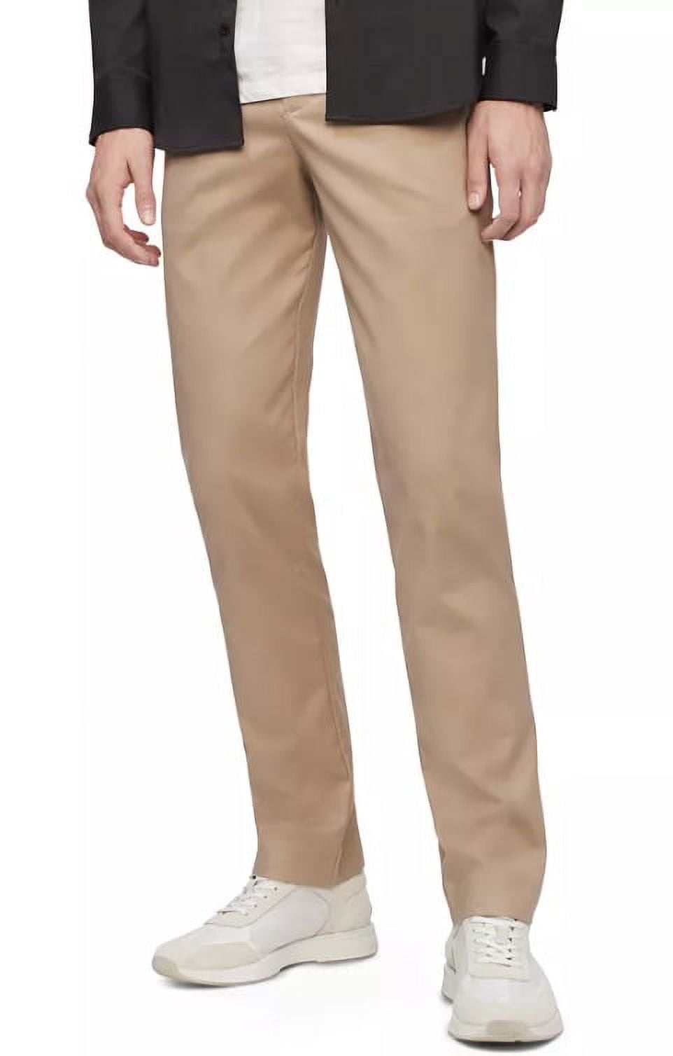 Calvin Klein Men's Slim Fit Modern Stretch Chino Pants Blue Size 29X30