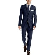 Calvin Klein Mens Slim Fit Suit Separates Suit Jacket 40 Tall Solid Medium Blue