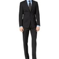 thumbnail image 1 of Calvin Klein Mens Slim Fit Two Button Blazer Jacket, Black, 38 Regular, 1 of 1