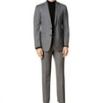 thumbnail image 1 of Calvin Klein Mens Slim Fit Two Button Blazer Jacket, Grey, 42 Long, 1 of 1