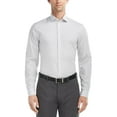 thumbnail image 1 of Calvin Klein Mens Slim Window Pane Cotton Button-Down Shirt, 1 of 2