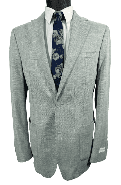 Calvin Klein Mens Slim fit Sport Coat Blazer 36 R Mint Green