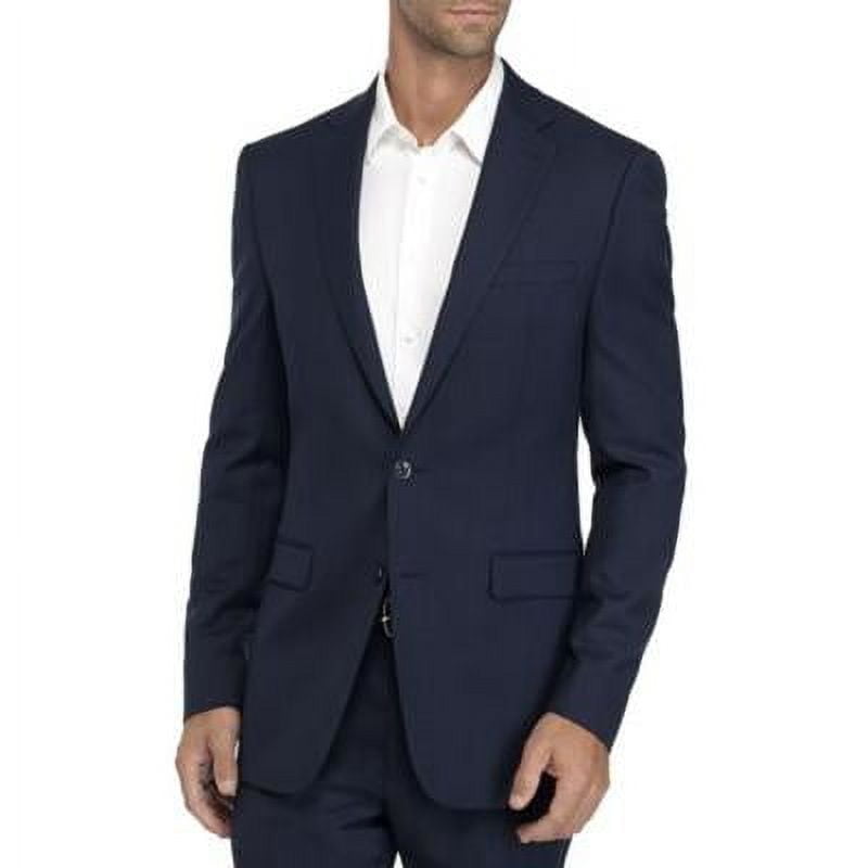 Calvin Klein Mens Slim fit Suit Jacket Blazer 40 S Blue Stretch