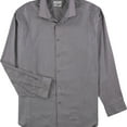 thumbnail image 1 of Calvin Klein Mens Steel Slim Fit Button Up Dress Shirt purple 18, 1 of 1
