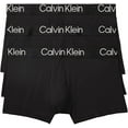 thumbnail image 1 of Calvin Klein Mens Ultra Soft Modern 3-Pack Trunk Medium Black, Blue Shadow, Grey Heather, 1 of 4