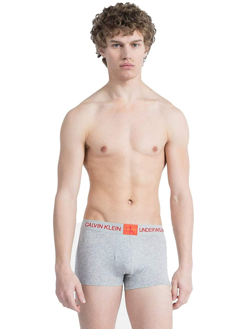 Calvin Klein Men‚Äôs Underwear, Stretch Monogram Cotton Trunks, X