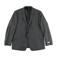 thumbnail image 1 of Calvin Klein Mens Windowpane Two Button Blazer Jacket, Grey, 36 Short, 1 of 1