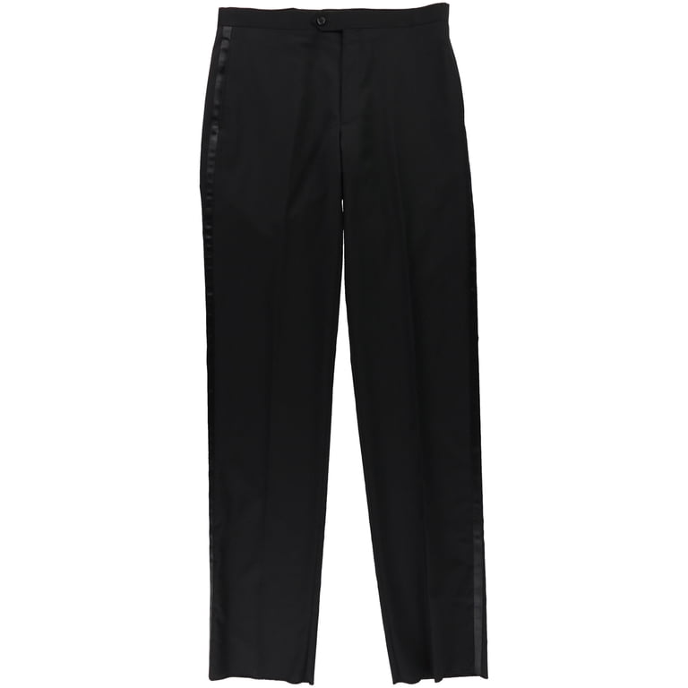 Calvin Klein Mens Wool Dress Pants Slacks, Black, 30W x 30L - Walmart.com