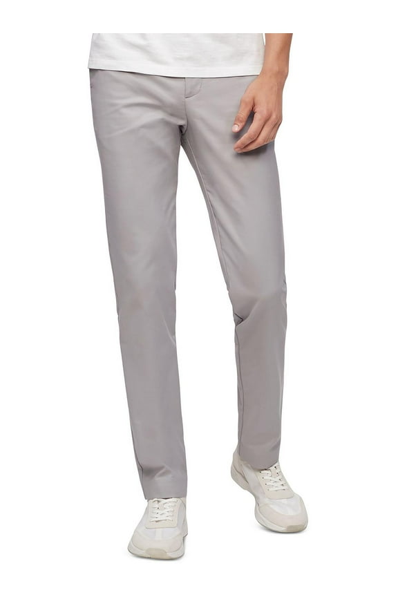 Mens Wrinkle Resistant Stretch Chino Pants