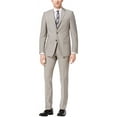 thumbnail image 1 of Calvin Klein Mens X-fit Formal Tuxedo, Grey, 38 Regular / 31W x UnfinishedL, 1 of 4