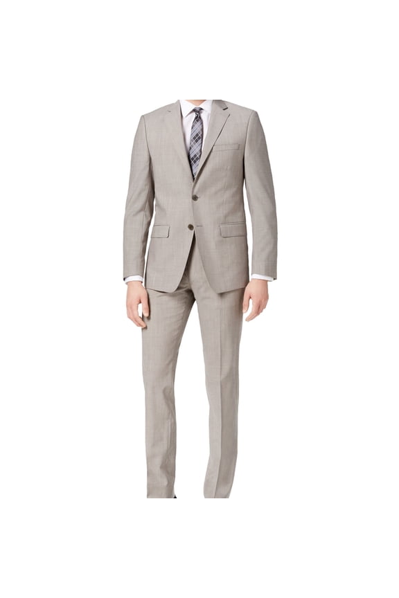 Mens X-fit Formal Tuxedo, Grey, 44 Short / 37W x UnfinishedL
