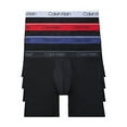 thumbnail image 1 of Calvin Klein Micro Stretch Boxer Brief 4-Pack Black Bodies S, 1 of 1
