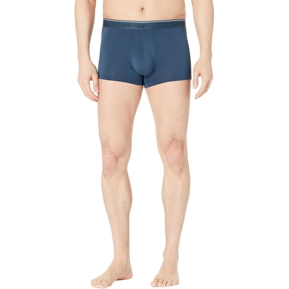 Calvin Klein Micro Stretch Low Rise Trunks 3-Pack Amethyst/Silver Birch/Midnight Navy XL 40"-42"