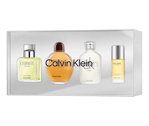Anemoon vis 鍔 limiet Calvin Klein Mini Cologne Giftset for Men (4PC) - 0.5 oz Eternity EDT, 0.5  oz Escape EDT, 0.5 oz CK One EDT, 0.5 oz Obsession EDT - Walmart.com