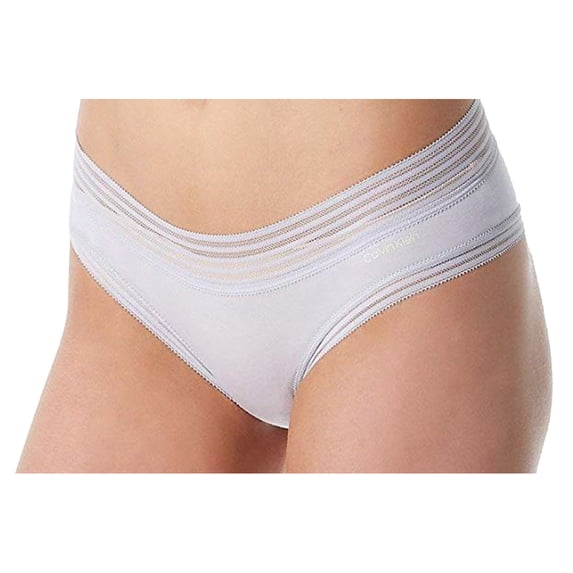 Calvin Klein Modal Hipster Panty QD3672,Nimbus, Medium