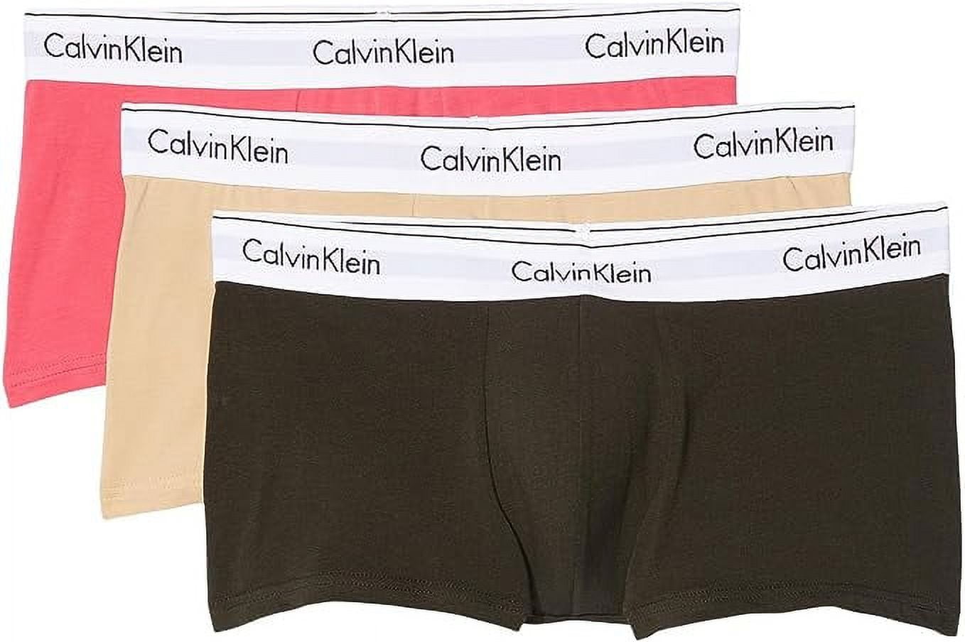 Calvin Klein Classic Brief Underwear Modern Cotton Stretch Low Rise Trunk 3 Pack Small Walmart