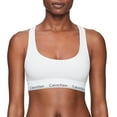 thumbnail image 1 of Calvin Klein Modern Cotton Unlined Bralette F3785 Color: White Size: X LARGE, 1 of 4