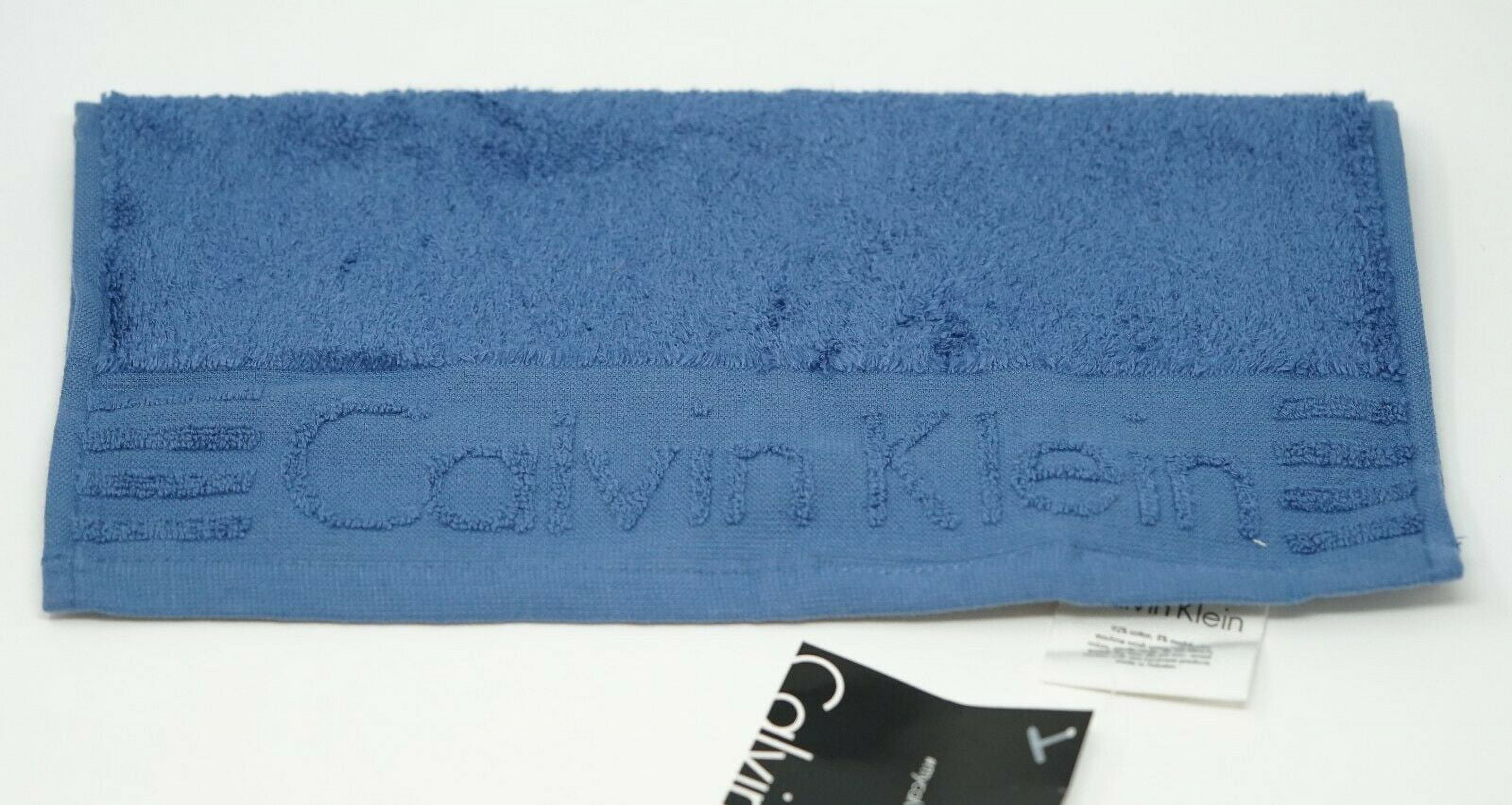 Calvin Klein Home Wash Cloth White