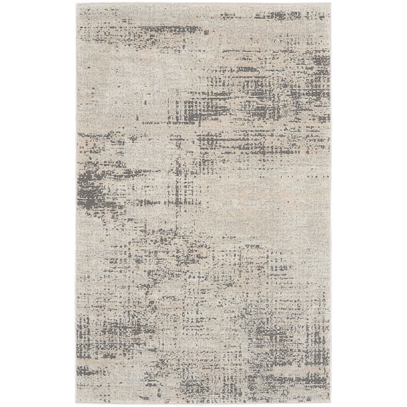 Calvin Klein CK950 Rush Area Rug, 3'2" x 5', Ivory Beige, Rectangle