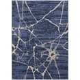 thumbnail image 1 of Calvin Klein River Flow Area Rug, 7'10" x 9'10", Blue, Rectangle, 1 of 9