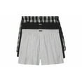 thumbnail image 1 of Calvin Klein NB4006 Classics Woven Boxer 3 Packs, Men's Cotton Underwear, 1 of 3