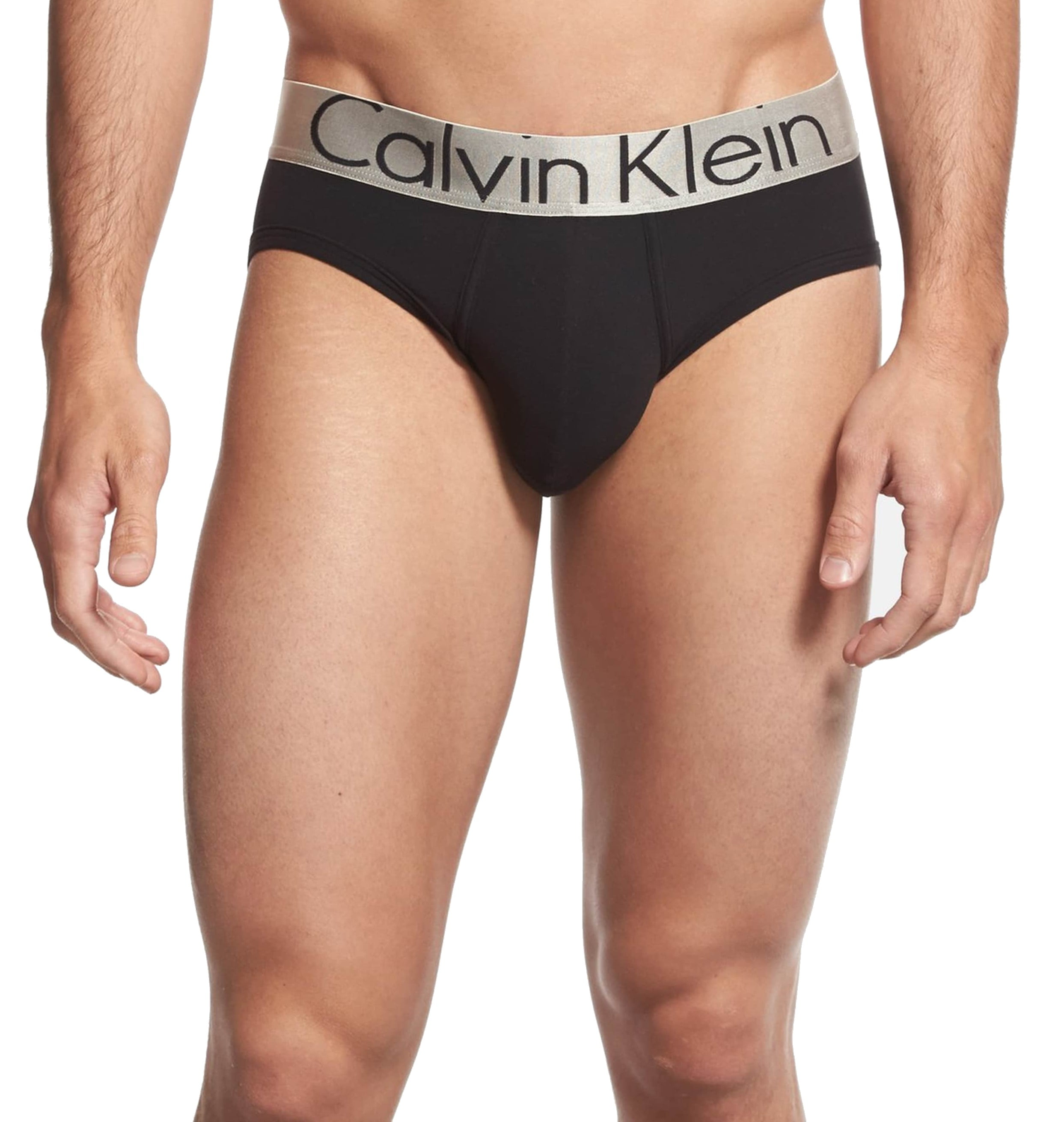 Calvin Klein NEW Gray Mens Size Medium M Steel Micro Hip Brief Underwear 