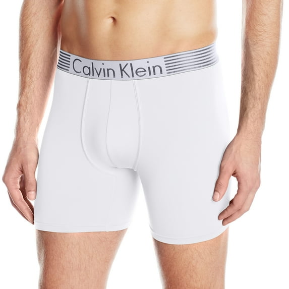 Calvin Klein NEW White Iron Strength Microfiber Mens Size XL Boxer Brief