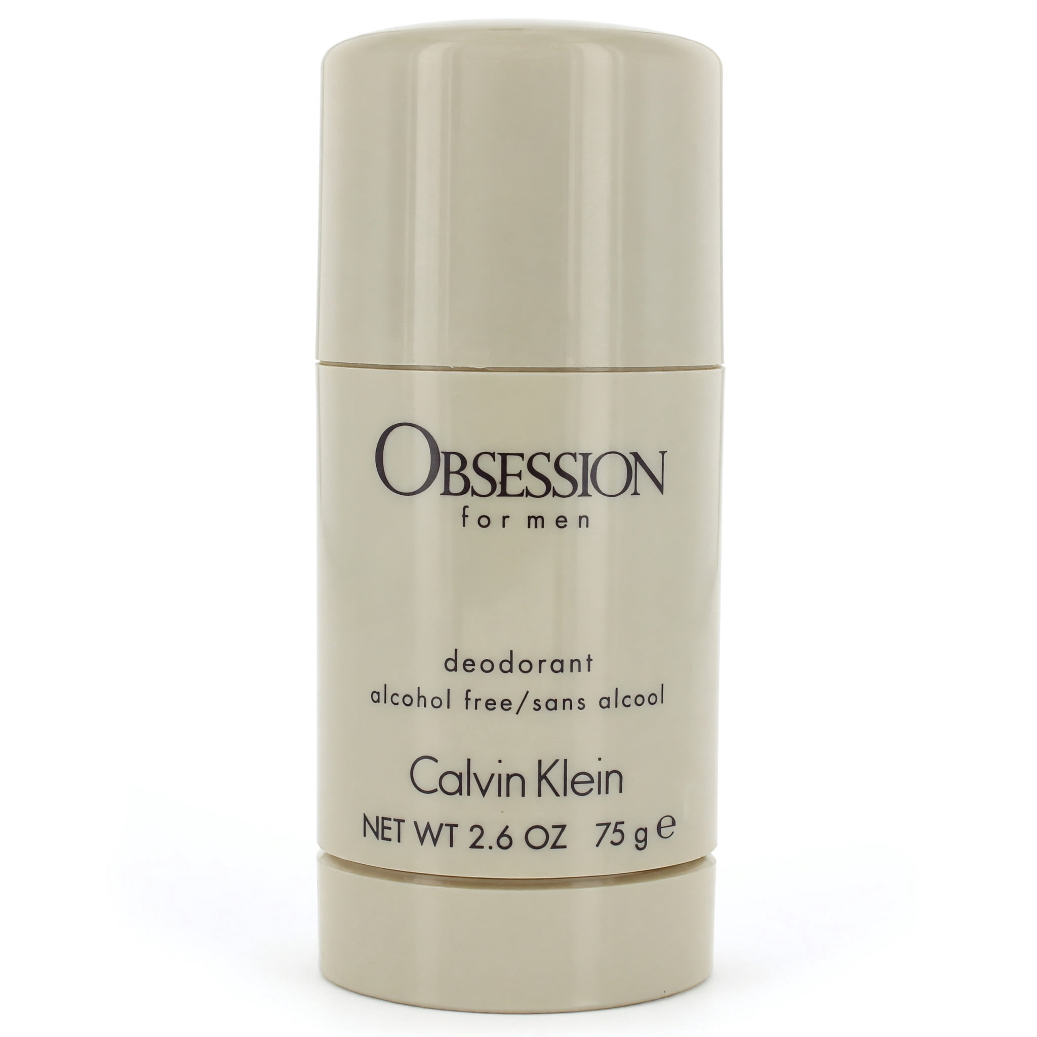Calvin Klein Obsession Alcohol Free Deodorant Stick for Men, 2.6 Oz