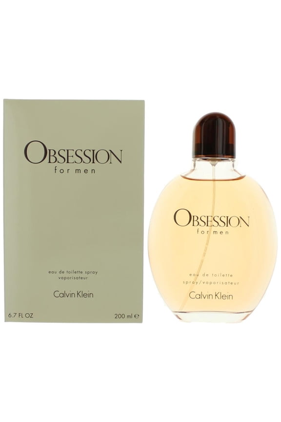 Calvin Klein Obsession Eau De Toilette Spray, Cologne for Men, 6.7 Oz (Pack of 2)