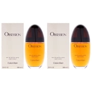 Obsession by Calvin Klein for Women - 3.4 oz EDP Spray - Pack of 2
