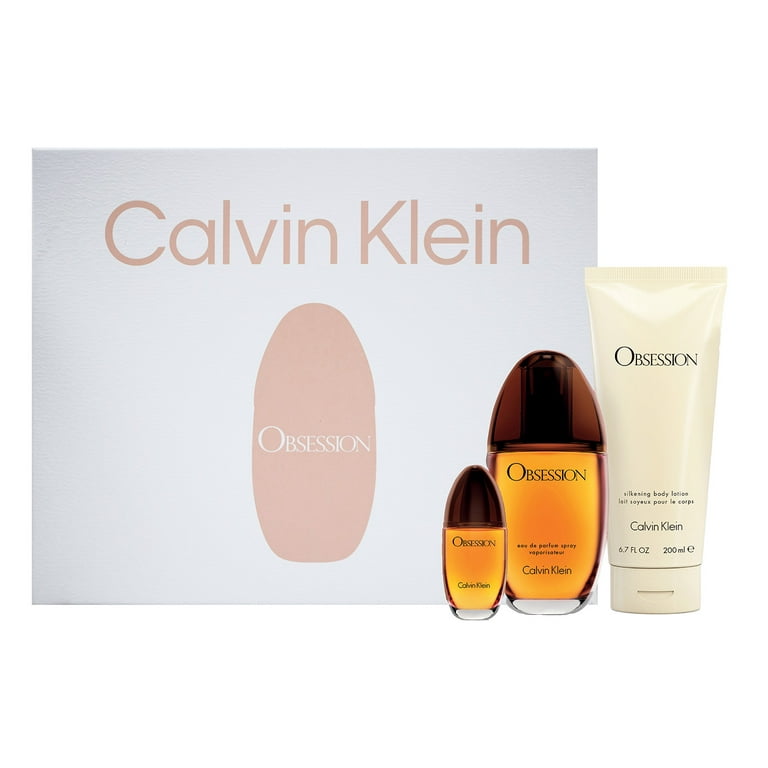 Calvin Klein Obsession, Perfume Gift Set for Women, 3 Pieces 